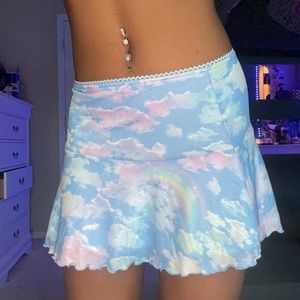 Dolls kill skirt (small)